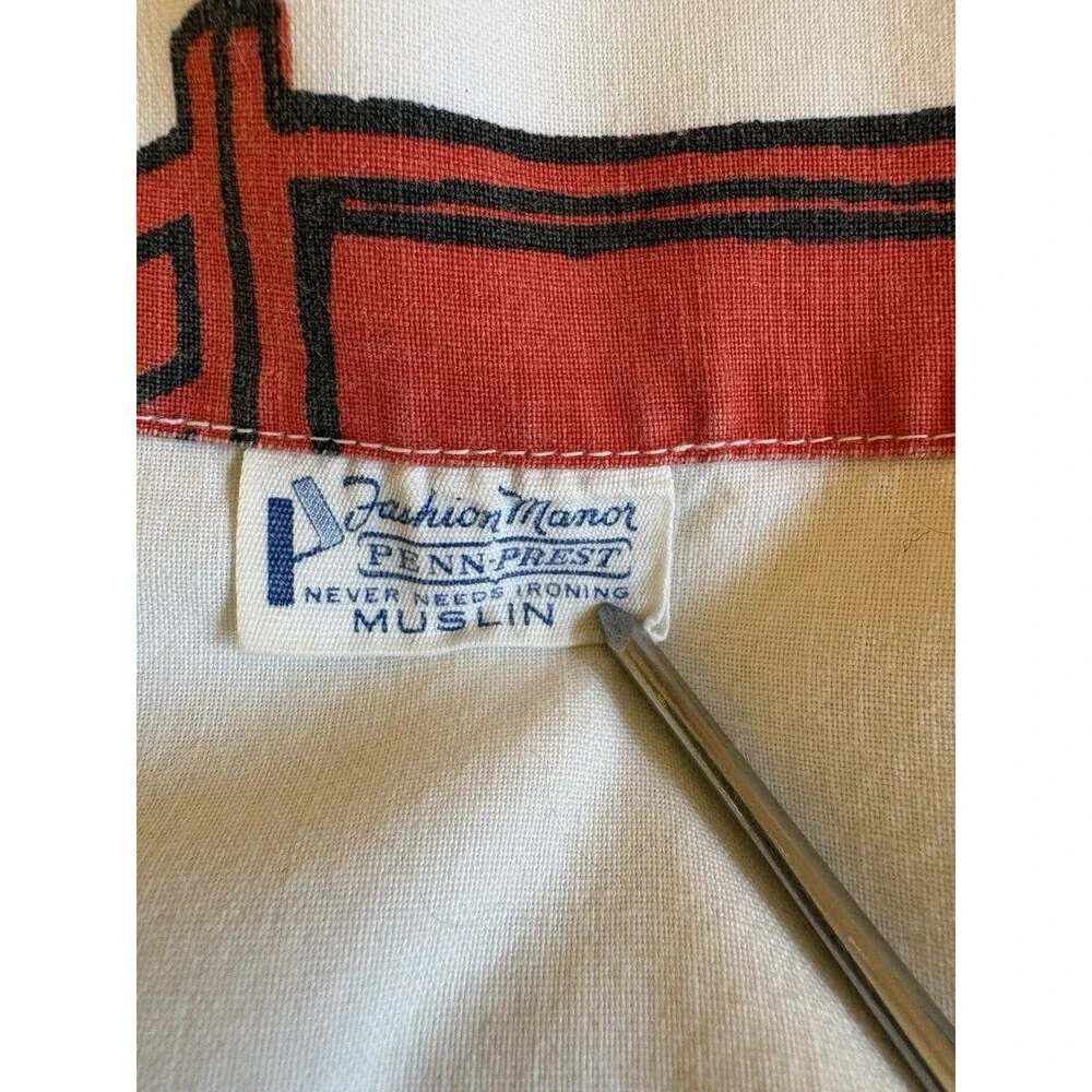 Vintage 1971 Peanuts Snoopy Charlie Brown Single Bed Flat Sheet JCPenney Muslin